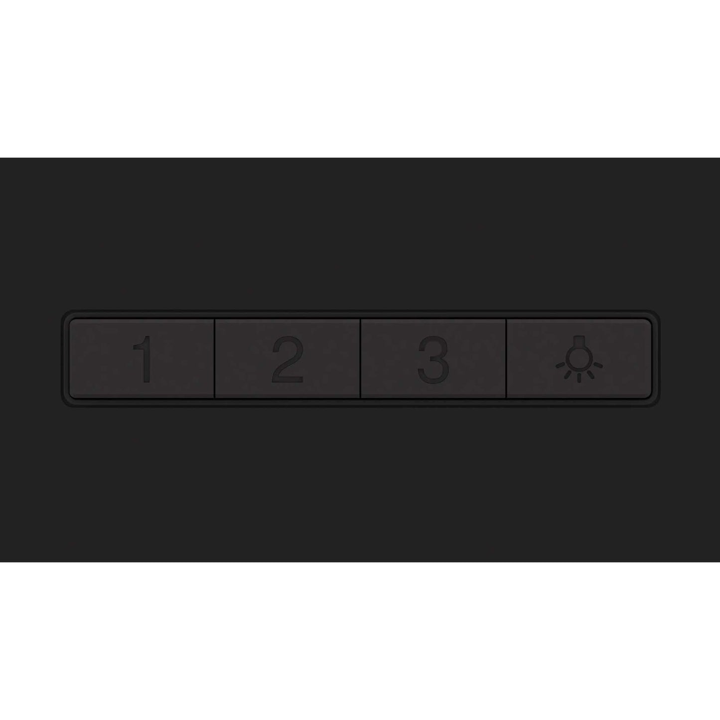 Bosch DWB65CC60B Series 4 60cm Wall-Mounted Cooker Hood - Matt Black