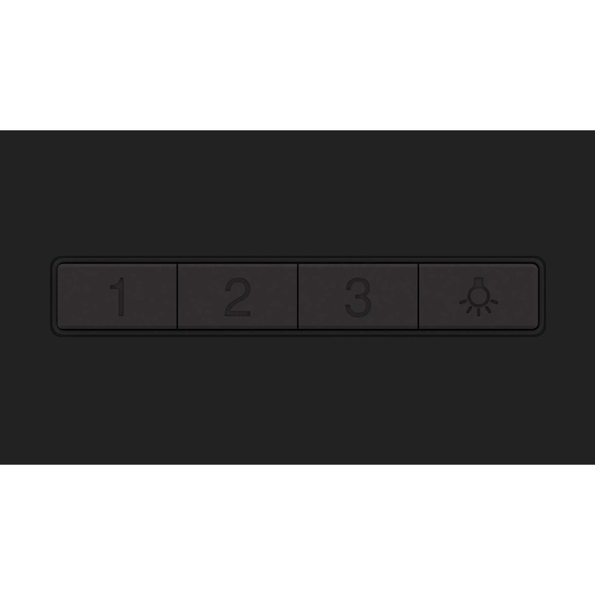 Bosch DWB65CC60B Series 4 60cm Wall-Mounted Cooker Hood - Matt Black