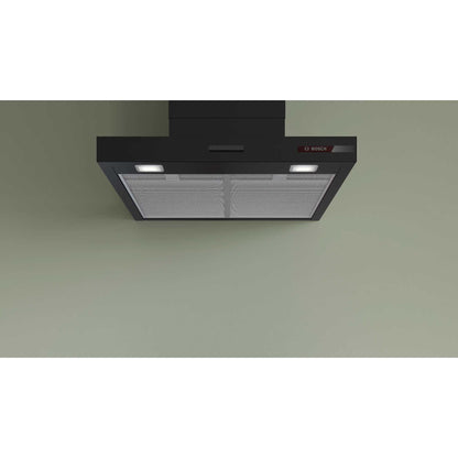 Bosch DWB65CC60B Series 4 60cm Wall-Mounted Cooker Hood - Matt Black