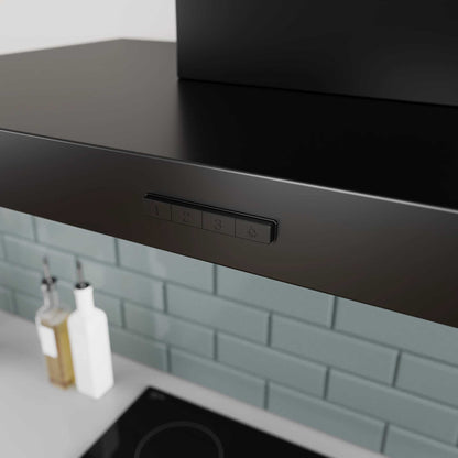 Bosch DWB65CC60B Series 4 60cm Wall-Mounted Cooker Hood - Matt Black