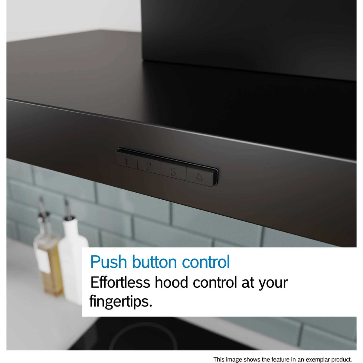 Bosch DWB65CC60B Series 4 60cm Wall-Mounted Cooker Hood - Matt Black