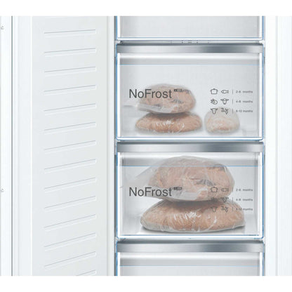 Bosch Series 4 Built-In Tall Freezer Full NoFrost - GIN81VEE0G