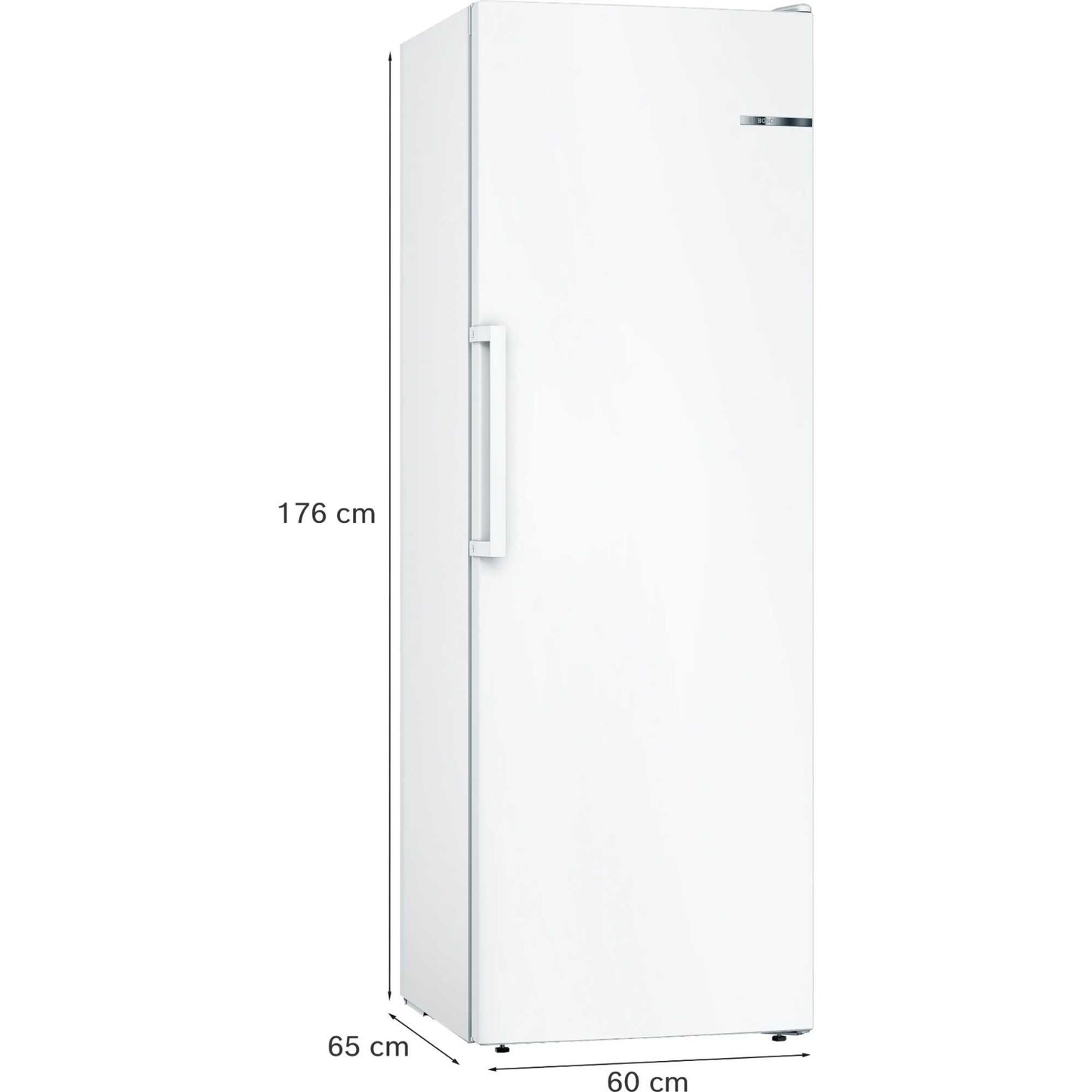 Bosch Series 4 Tall Freezer NoFrost - White - GSN33VWEPG