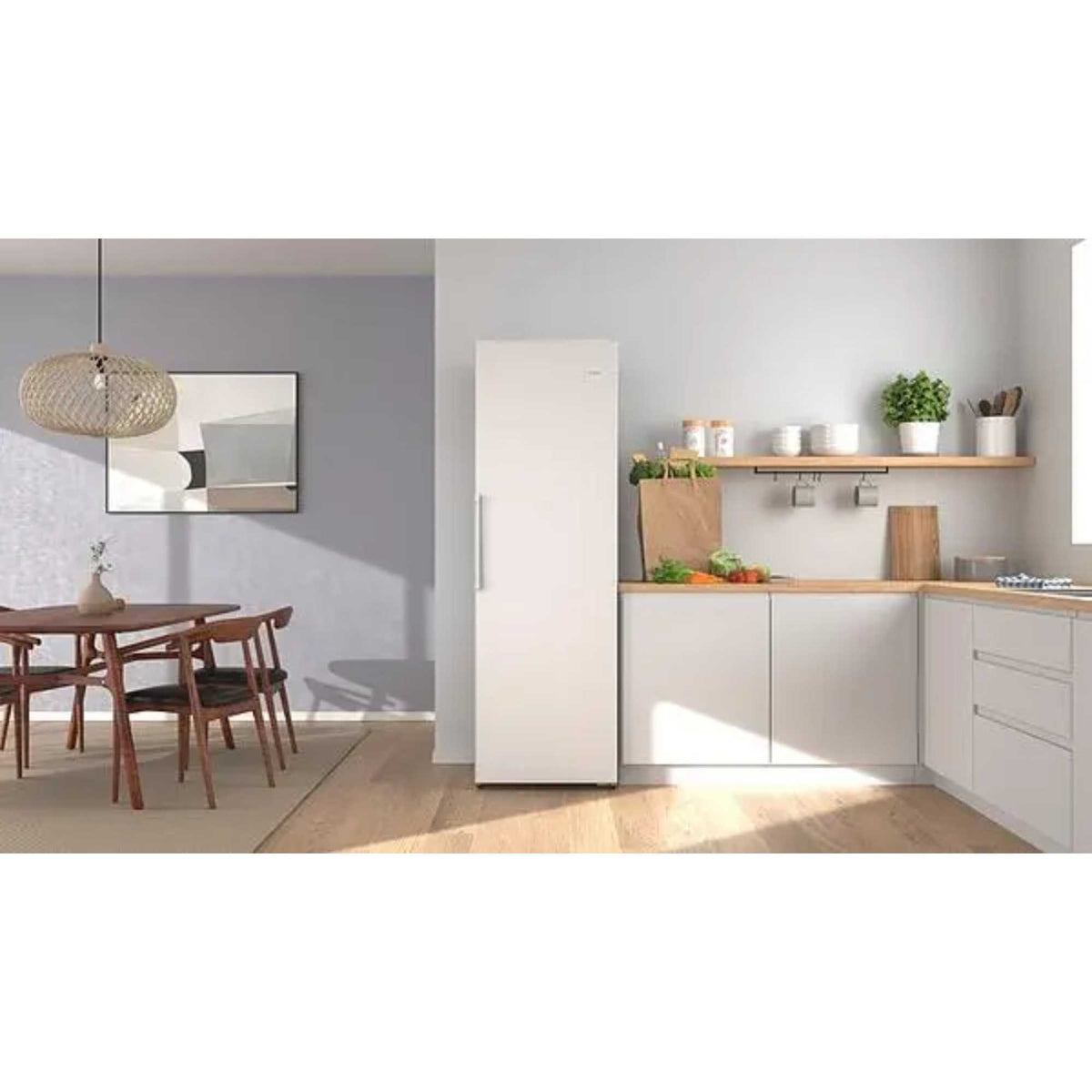 Bosch Tall Freezer Total No Frost - White - GSN36VWDGG