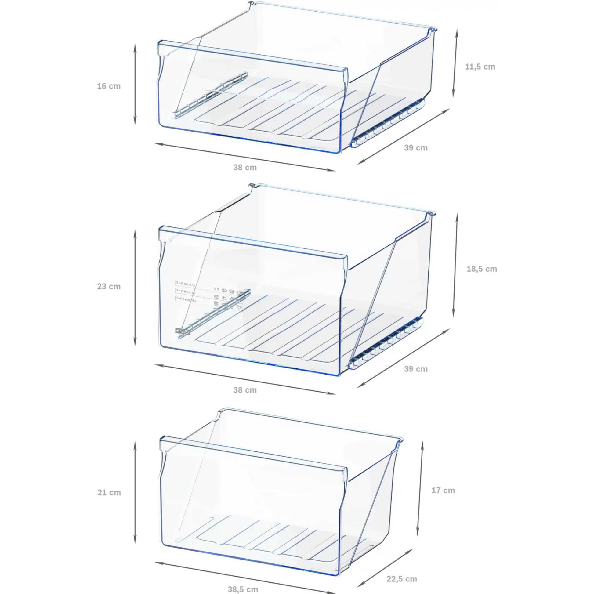 Bosch Series 2 Undercounter Freezer - White - GTV15NWEBG