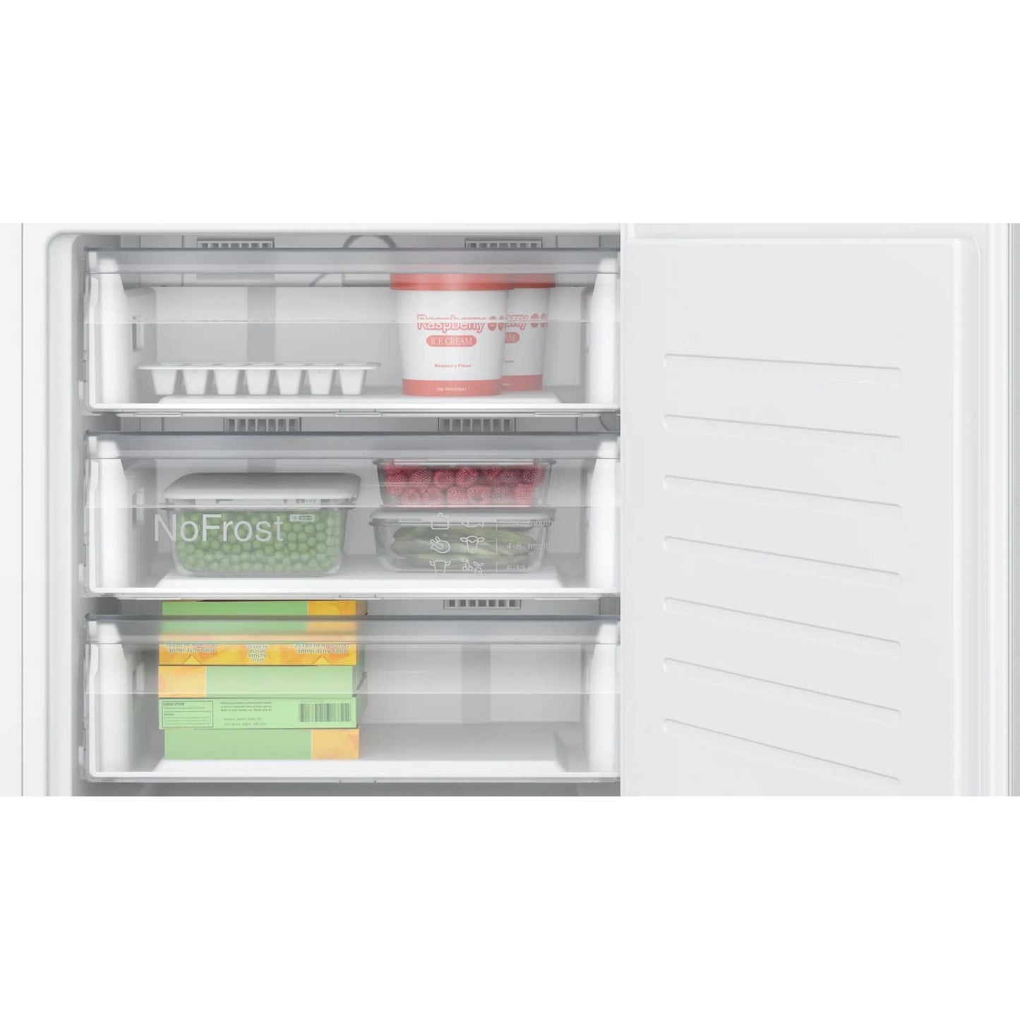 Bosch Series 4 Built-In Undercounter Freezer Full NoFrost - GUN21VFE0G