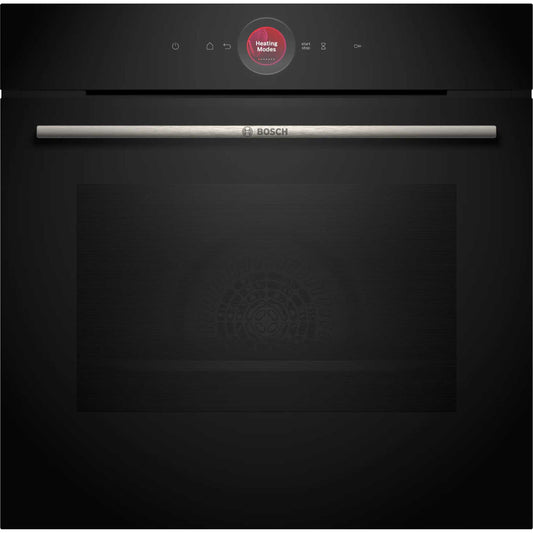 Bosch Series 8 HBG7741B1B Built-In Smart Single Oven with Air Fry Function - Black
