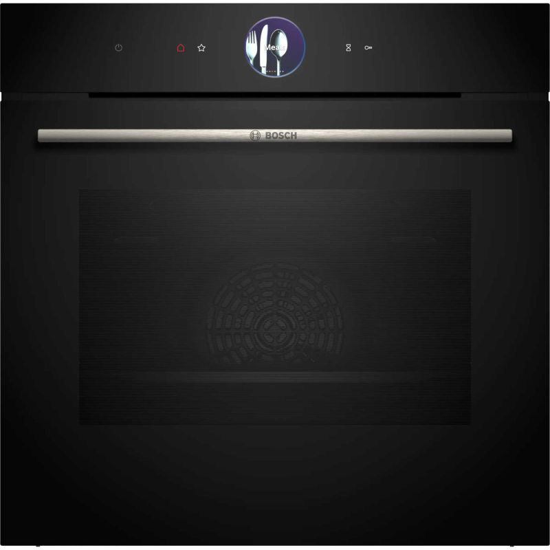 Bosch Series 8 HBG7764B1B Built-In Smart Single Oven with Air Fry Function - Black