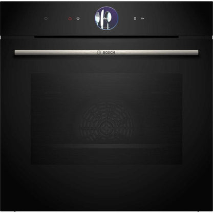 Bosch Series 8 HBG7764B1B Built-In Smart Single Oven with Air Fry Function - Black