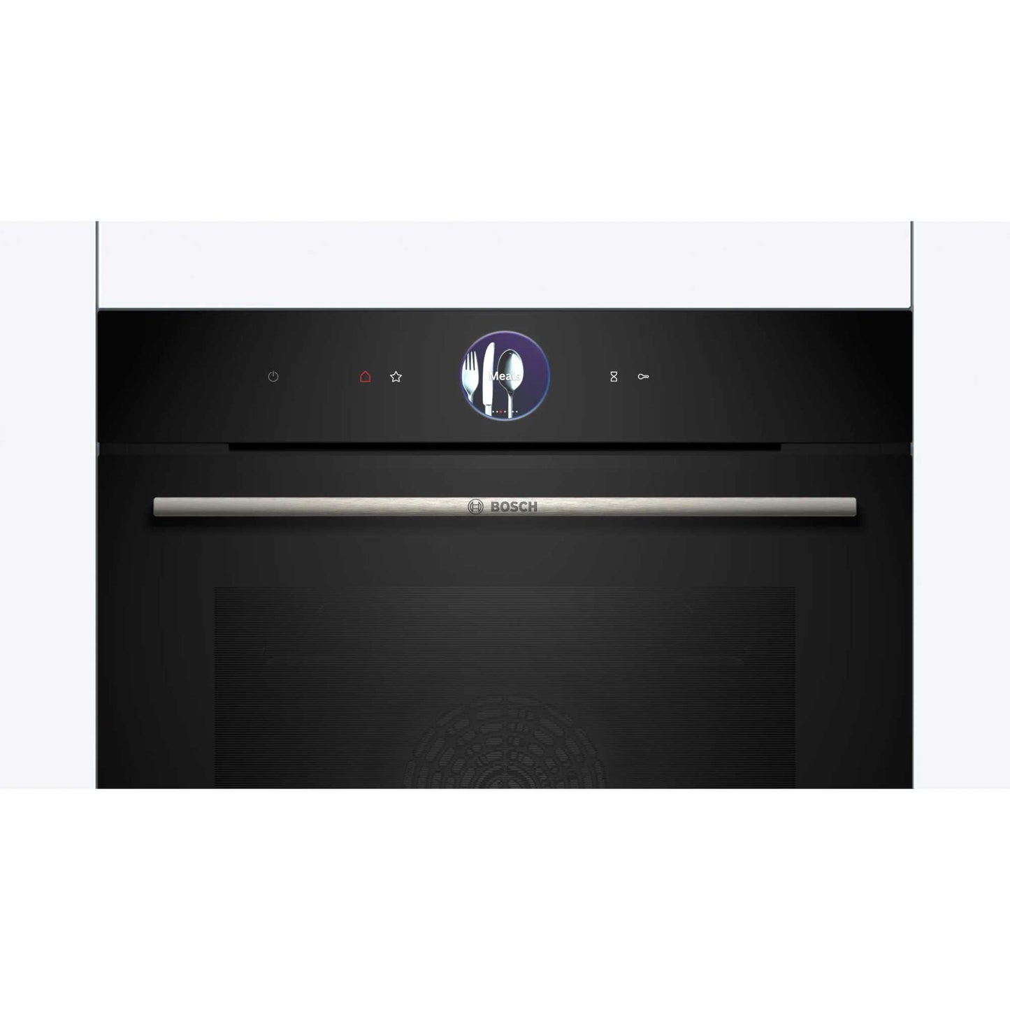 Bosch Series 8 HBG7764B1B Built-In Smart Single Oven with Air Fry Function - Black
