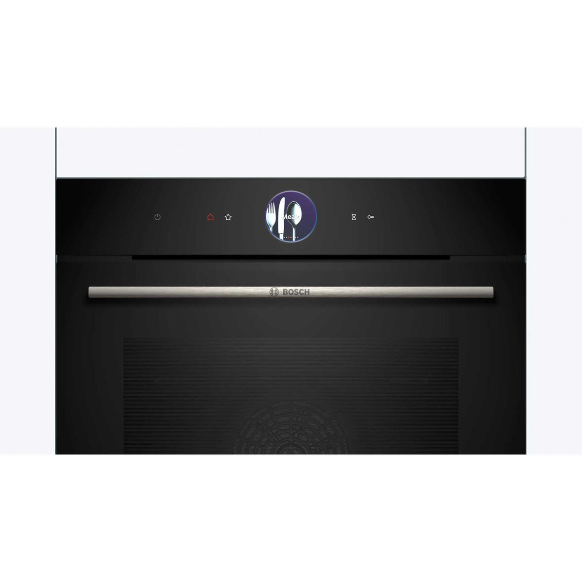 Bosch Series 8 HBG7764B1B Built-In Smart Single Oven with Air Fry Function - Black