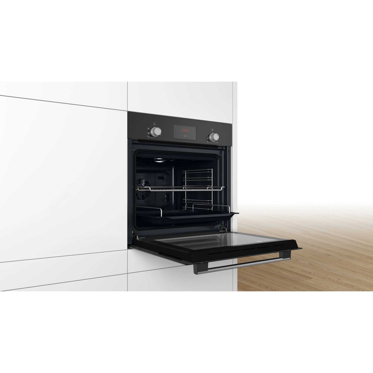 Bosch Series 2 HHF113BA0B Built-In Single Oven - Black