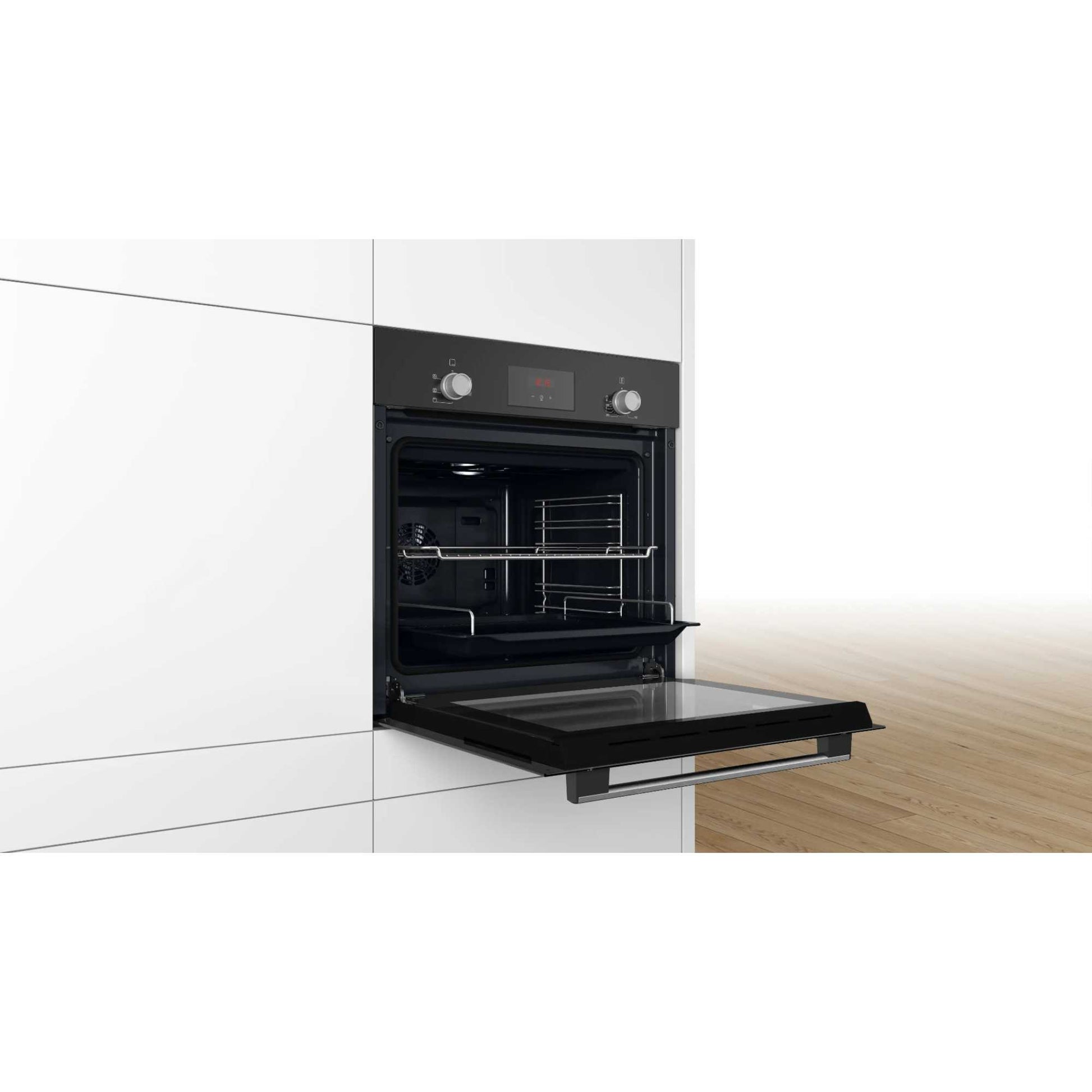 Bosch Series 2 HHF113BA0B Built-In Single Oven - Black