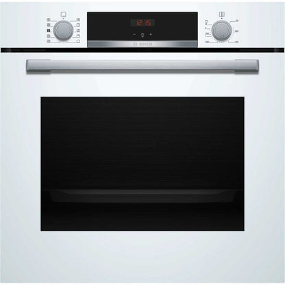 Bosch Series 4 HQA534BW3B Built-In Single Oven with Steam Function - White