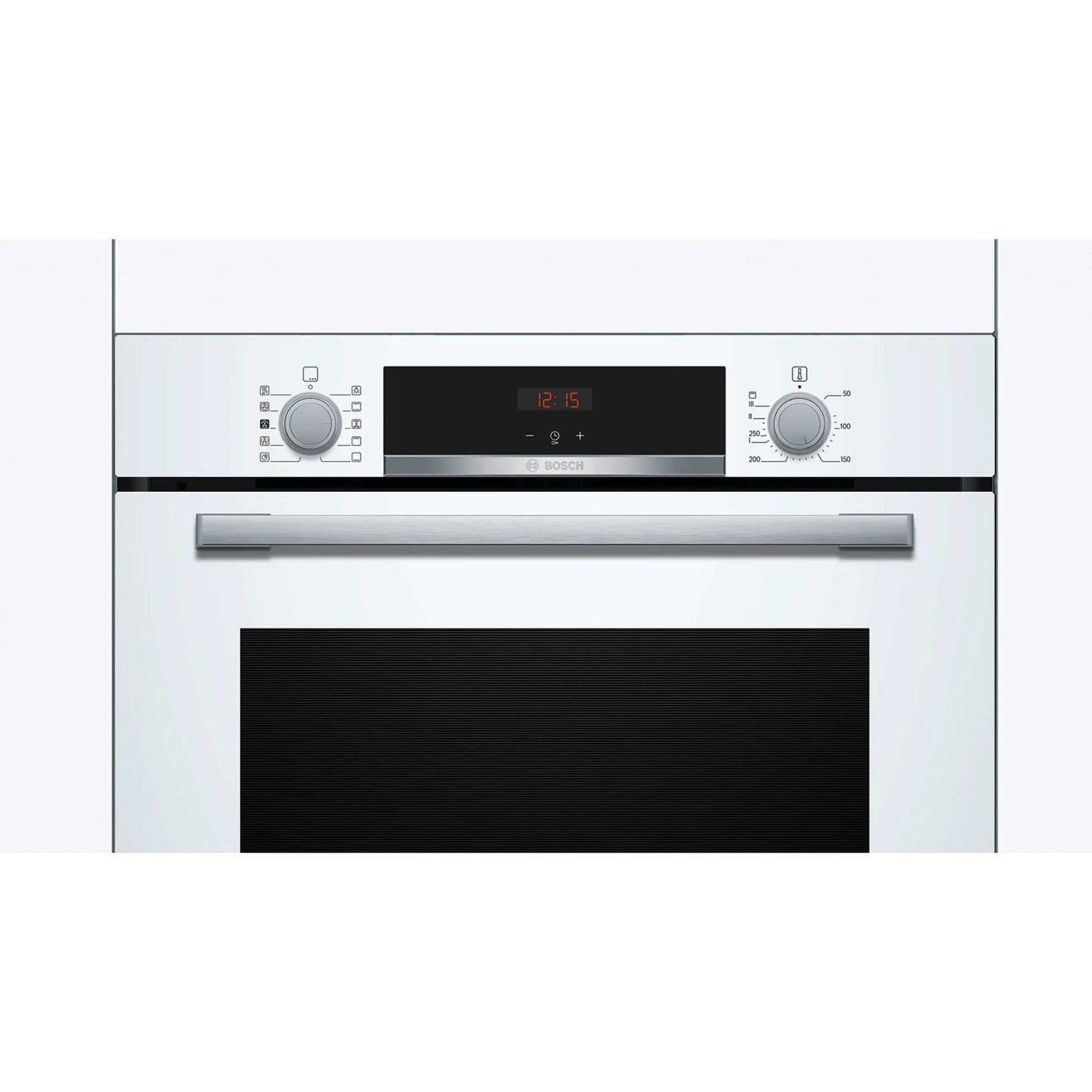Bosch Series 4 HQA534BW3B Built-In Single Oven with Steam Function - White