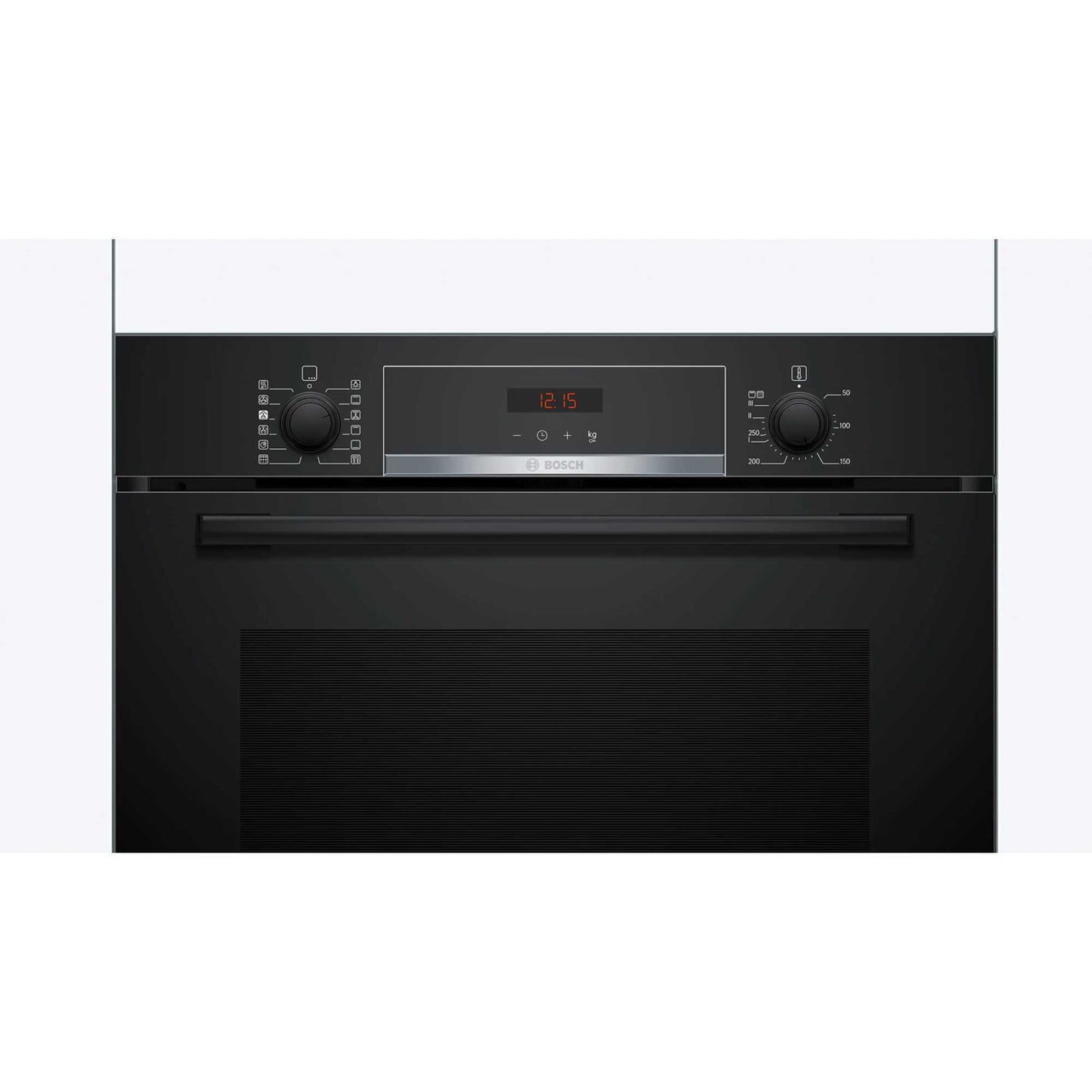 Bosch Series 4 HQA574BB3B Built-In Single Oven with Steam Function - Black