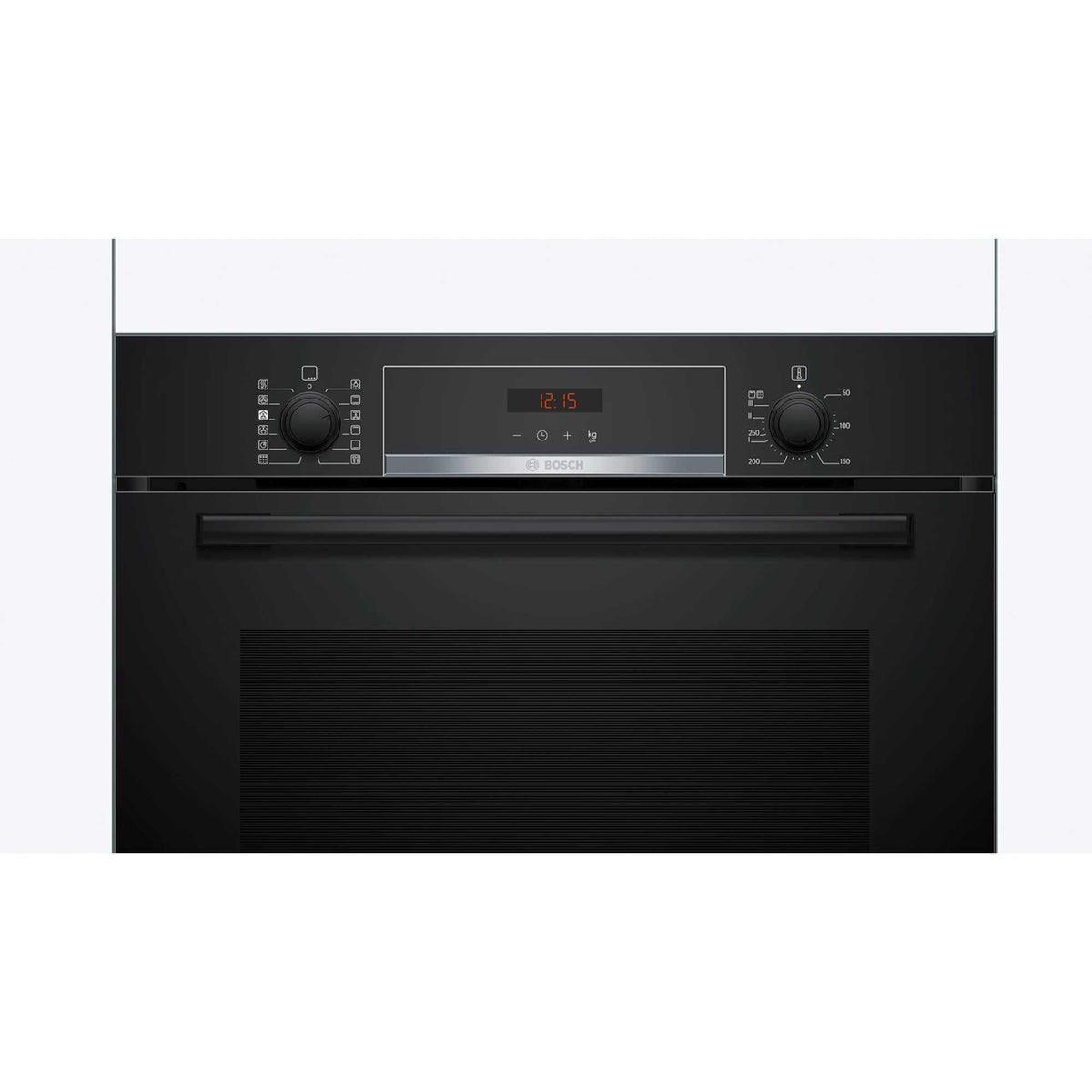 Bosch Series 4 HQA574BB3B Built-In Single Oven with Steam Function - Black
