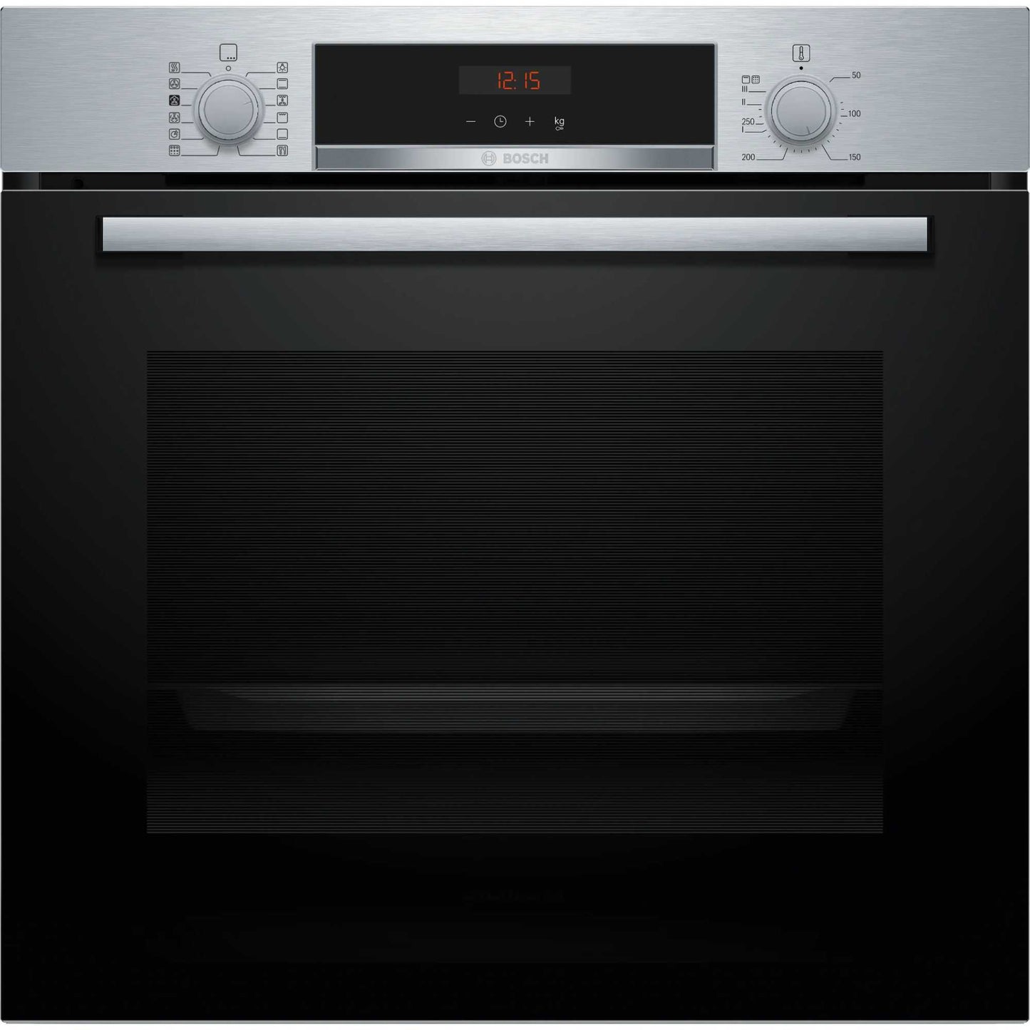 Bosch Series 4 HQA574BS3B Built-in Single Oven with Steam Function - Stainless Steel