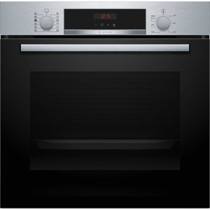 Bosch Series 4 HQA574BS3B Built-in Single Oven with Steam Function - Stainless Steel