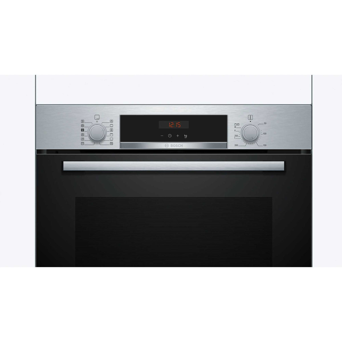 Bosch Series 4 HQA574BS3B Built-in Single Oven with Steam Function - Stainless Steel
