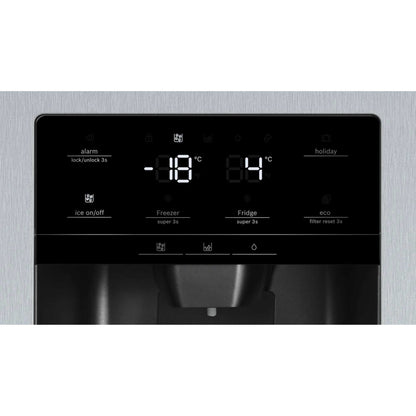 Bosch Series 6 American Style Fridge Freezer 80/20 Total No Frost - Brushed Steel - KAD93AIERG