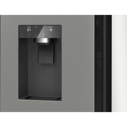 Bosch Series 6 American Style Fridge Freezer 50/50 Total No Frost - Brushed Steel - KFD96APEA