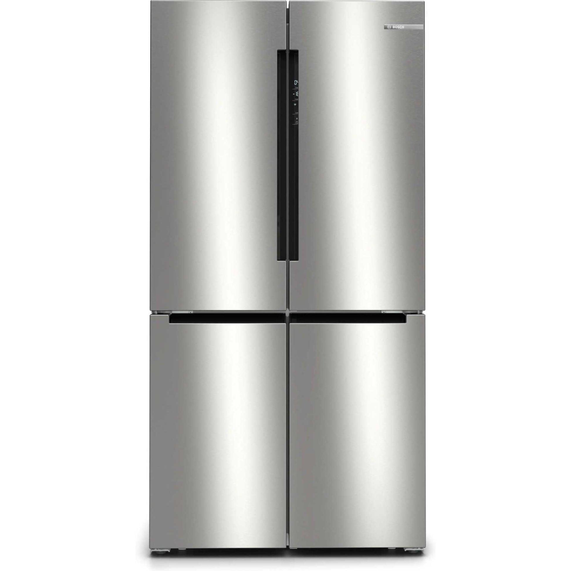 Bosch Series 4 American Style Fridge Freezer 70/30 Total No Frost - Brushed Steel - KFN96APEAG