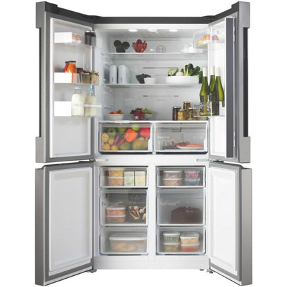 Bosch Series 4 American Style Fridge Freezer 60/40 Total No Frost - Brushed Steel - KFN96VPEAG