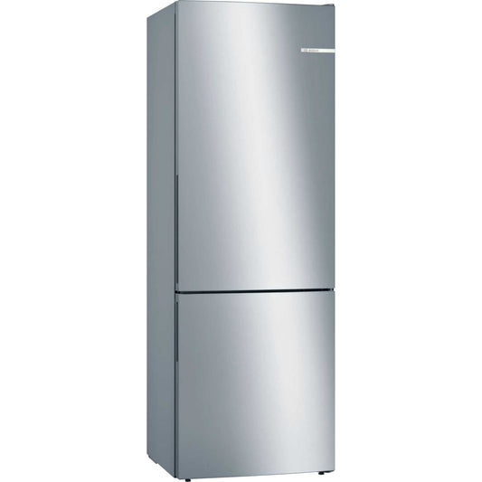 Bosch Series 6 Fridge Freezer 70/30 Low Frost - Brushed Steel - KGE49AICAG