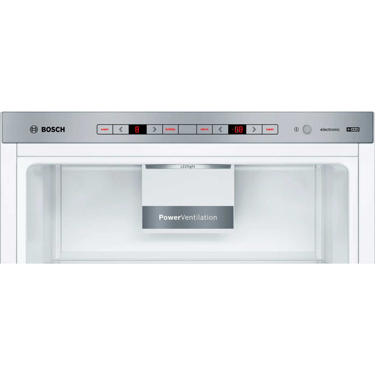 Bosch Series 6 Fridge Freezer 70/30 Low Frost- White - KGE49AWCAG