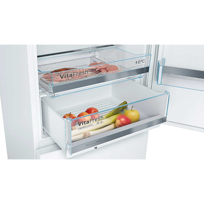 Bosch Series 6 Fridge Freezer 70/30 Low Frost- White - KGE49AWCAG