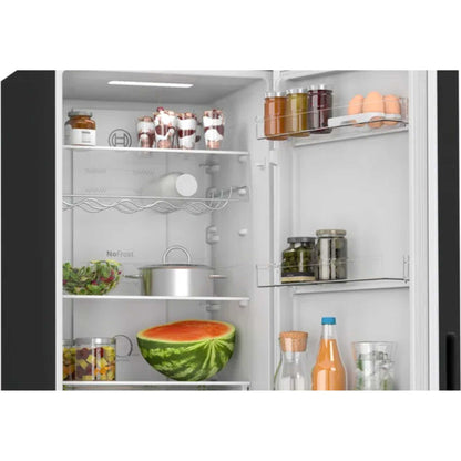 Bosch Series 2 Fridge Freezer 50/50 Total No Frost - Black - KGN27NBEAG