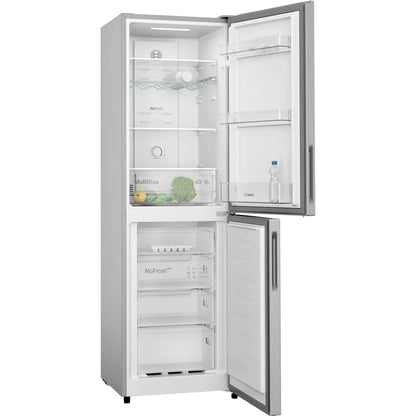 Bosch Series 2 Fridge Freezer 50/50 Total No Frost - Stainless Steel - KGN27NLEAG