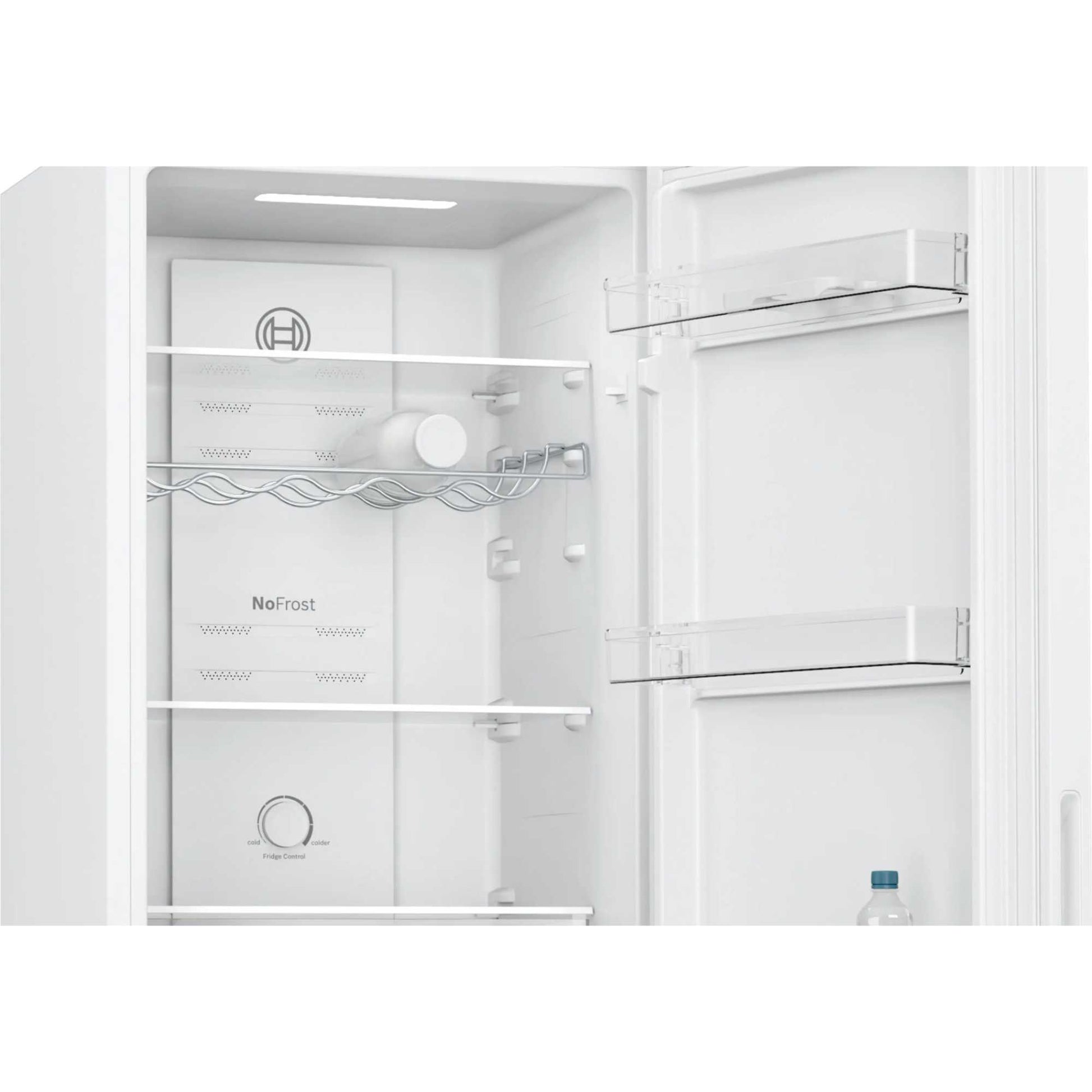 Bosch Series 2 Fridge Freezer 50/50 Total No Frost - White - KGN27NWEAG