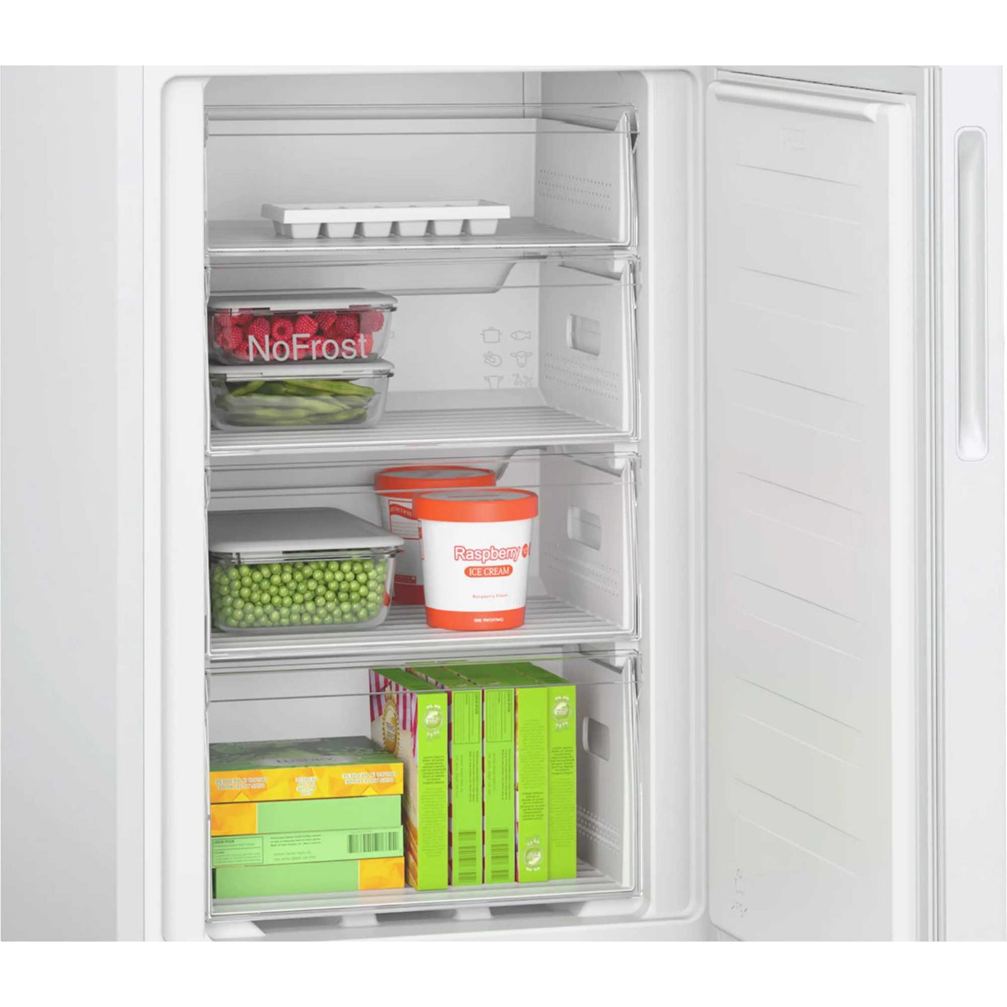 Bosch Series 2 Fridge Freezer 50/50 Total No Frost - White - KGN27NWEAG