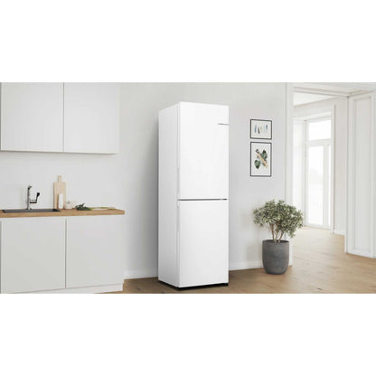 Bosch Series 2 Fridge Freezer 50/50 Total No Frost - White - KGN27NWEAG