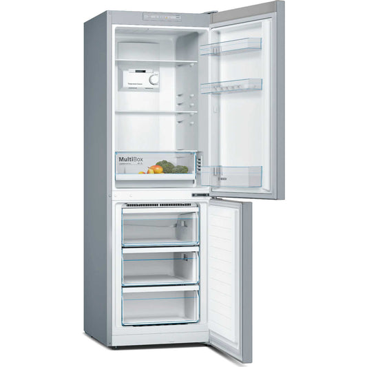 Bosch Series 2 Fridge Freezer 60/40 Total No Frost - Stainless Steel - KGN33NLEBG