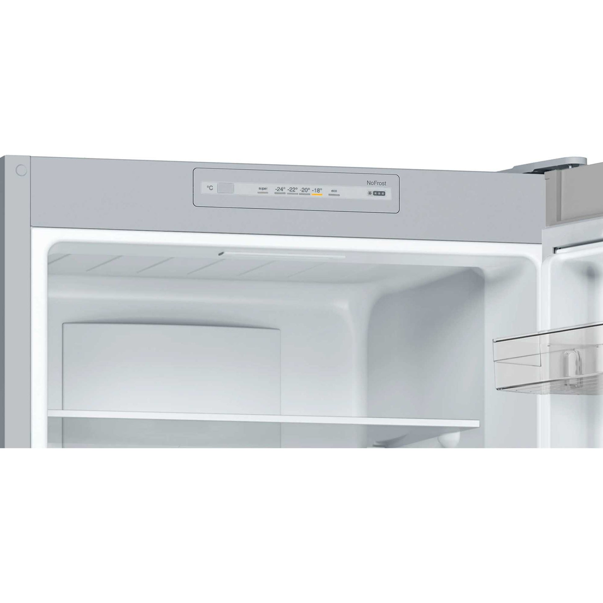 Bosch Series 2 Fridge Freezer 60/40 Total No Frost - Stainless Steel - KGN33NLEBG