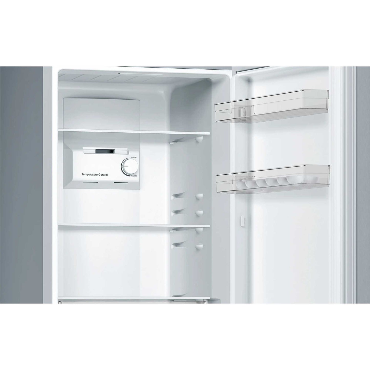 Bosch Series 2 Fridge Freezer 60/40 Total No Frost - Stainless Steel - KGN33NLEBG