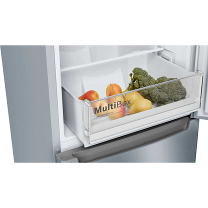 Bosch Series 2 Fridge Freezer 60/40 Total No Frost - Stainless Steel - KGN33NLEBG