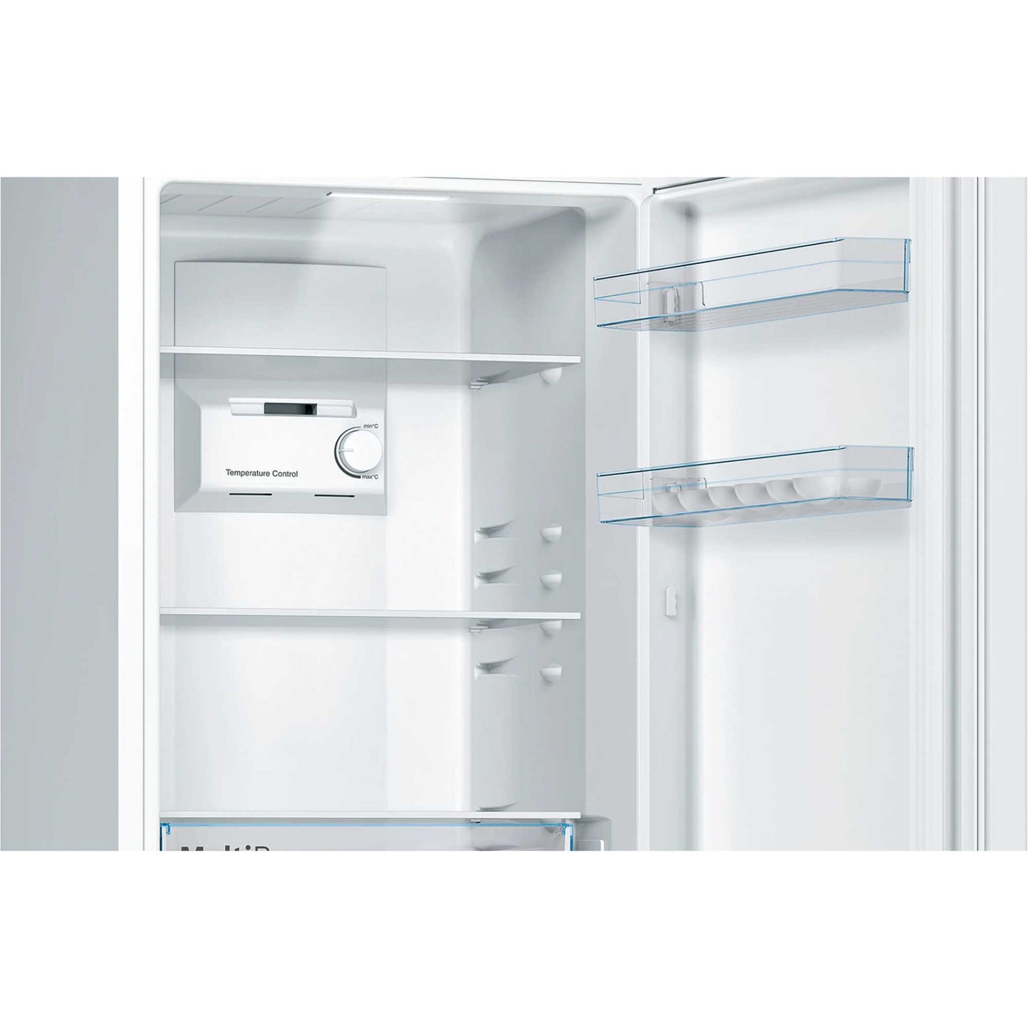 Bosch Series 2 Fridge Freezer 60/40 Total No Frost - White - KGN33NWEBG