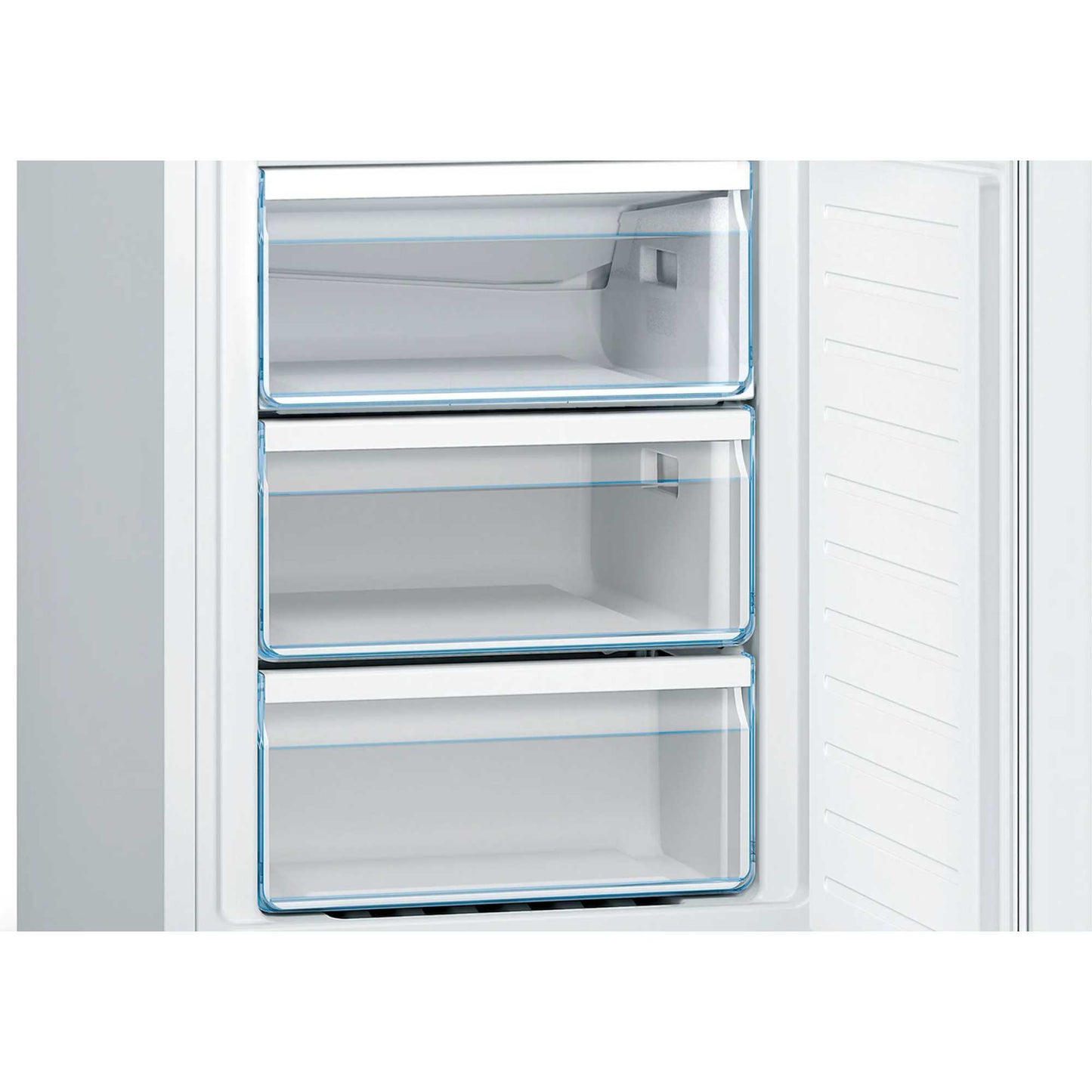 Bosch Series 2 Fridge Freezer 60/40 Total No Frost - White - KGN33NWEBG
