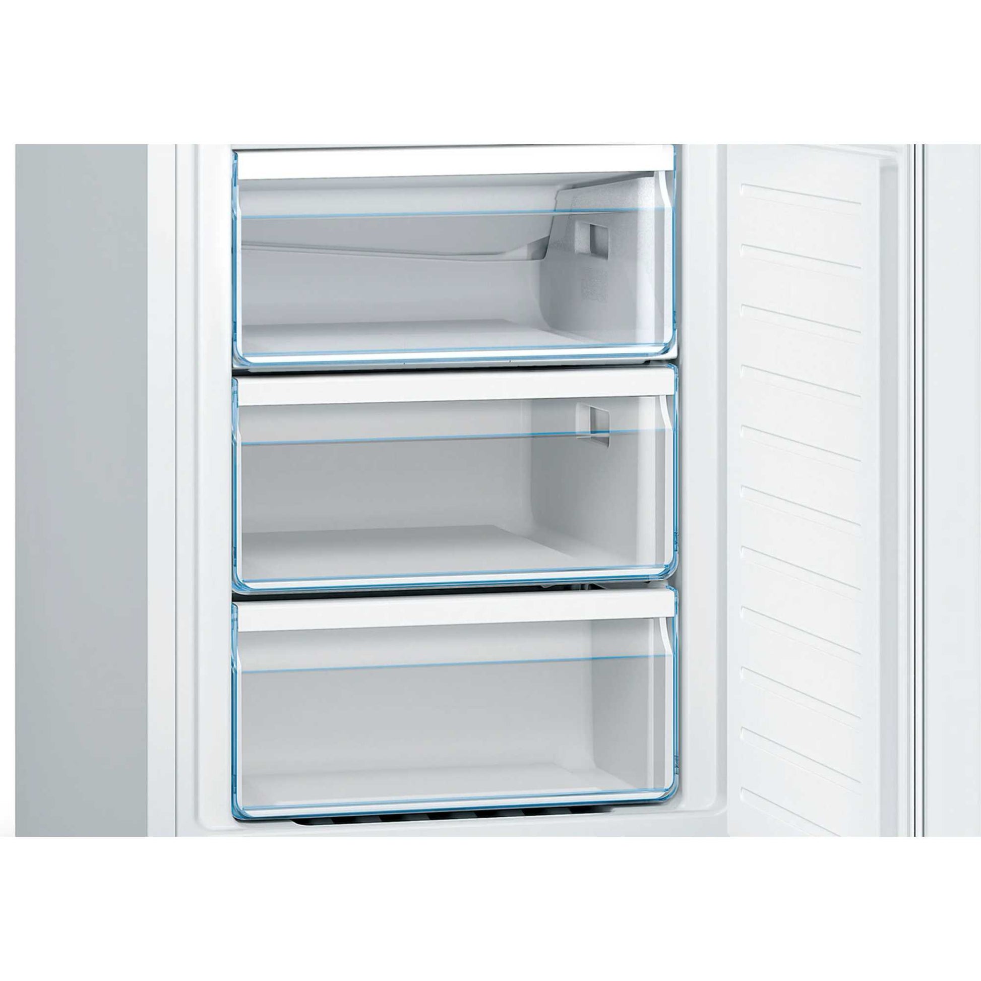 Bosch Series 2 Fridge Freezer 60/40 Total No Frost - White - KGN33NWEBG