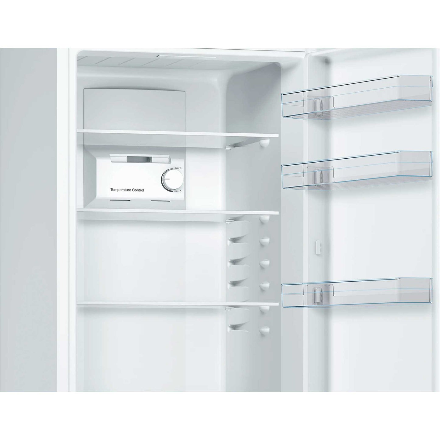 Bosch Series 2 Fridge Freezer 60/40 Total No Frost - White - KGN36NWEAG