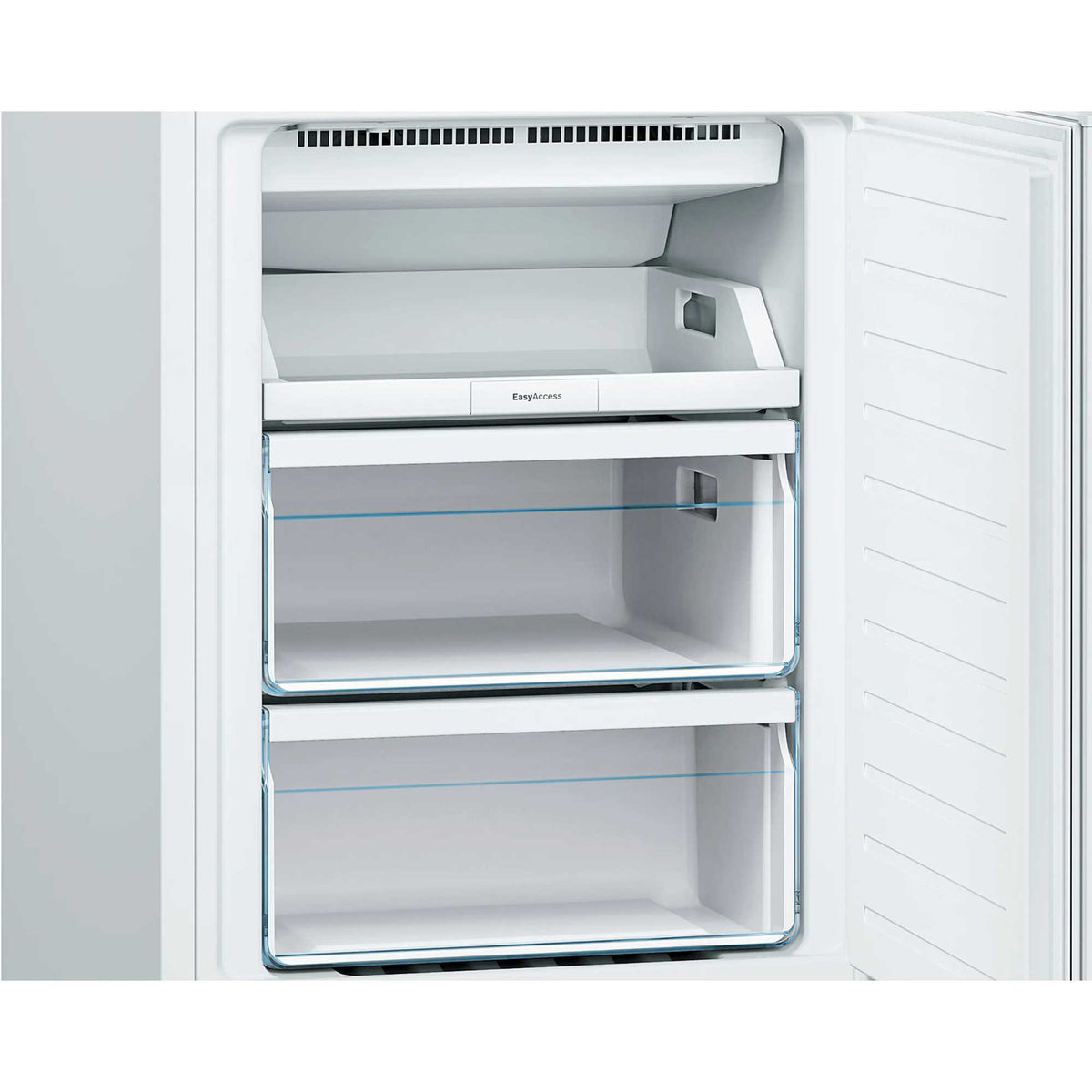 Bosch Series 2 Fridge Freezer 60/40 Total No Frost - White - KGN36NWEAG