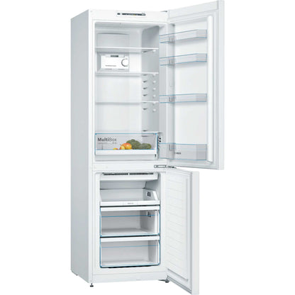 Bosch Series 2 Fridge Freezer 60/40 Total No Frost - White - KGN36NWEAG