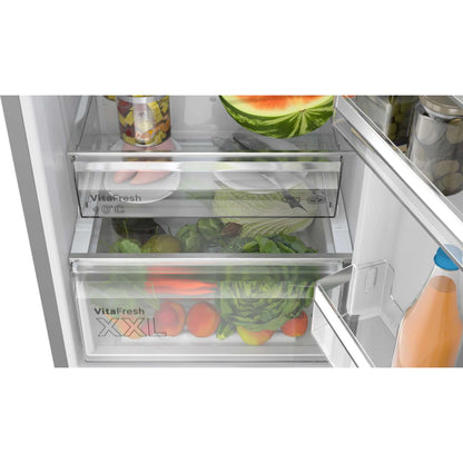 Bosch Series 4 Fridge Freezer 70/30 Total No Frost - Stainless Steel - KGN392LBFG