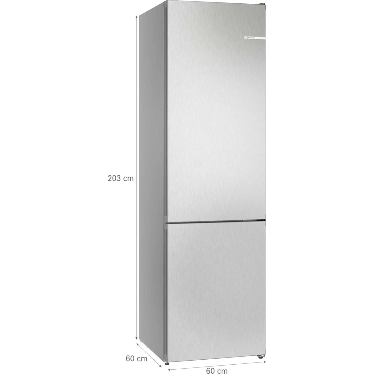 Bosch Series 4 Fridge Freezer 70/30 Total No Frost - Stainless Steel - KGN392LBFG