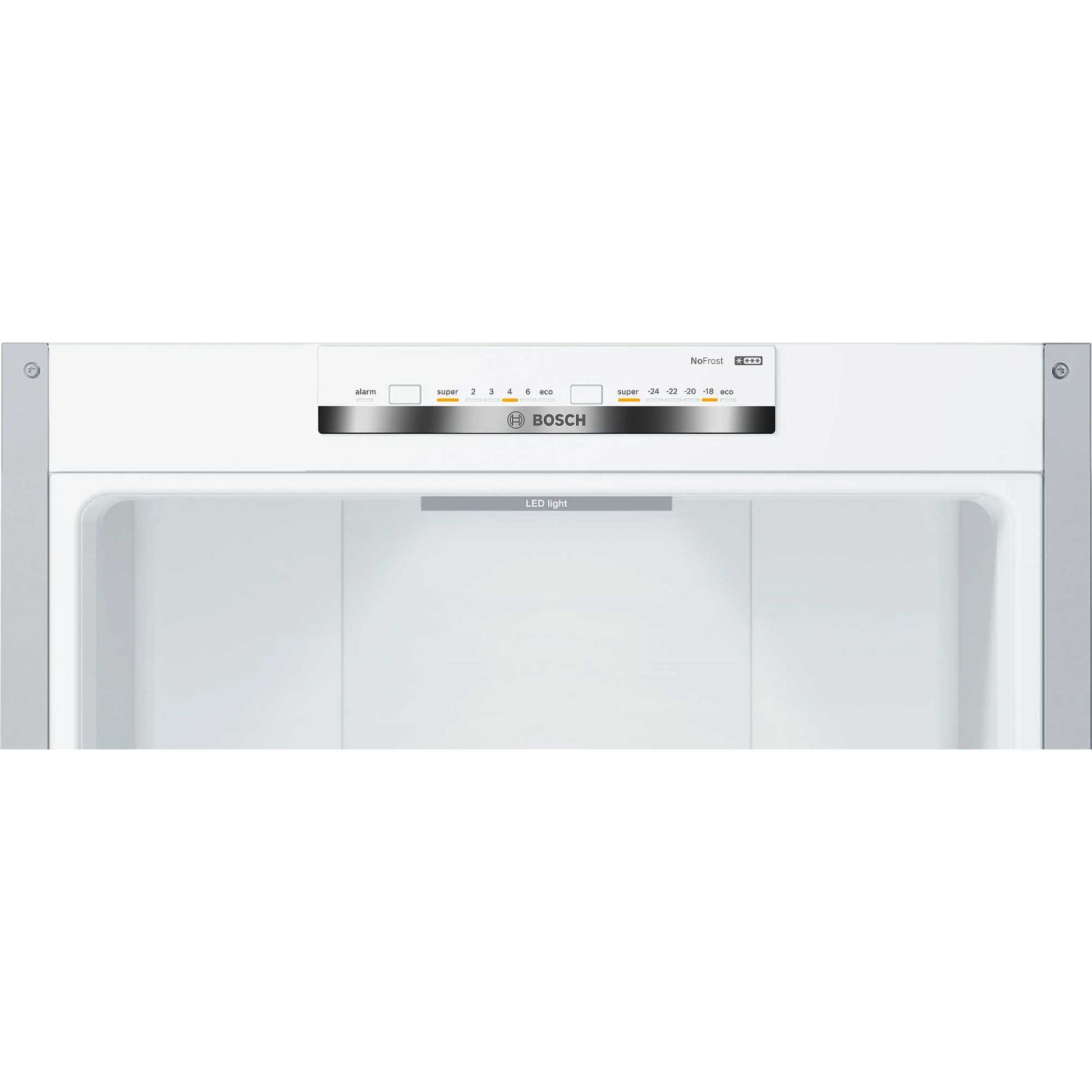 Bosch Series 4 Fridge Freezer 70/30 Total No Frost - Stainless Steel - KGN392LEBG