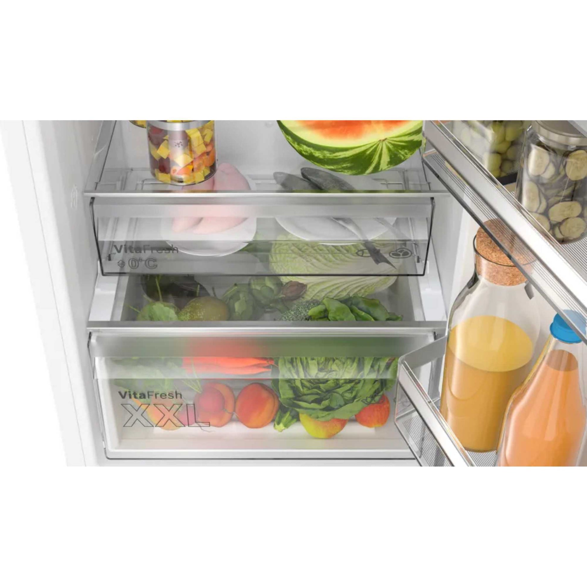 Bosch Series 4 Fridge Freezer 70/30 Total No Frost - White - KGN392WDFG